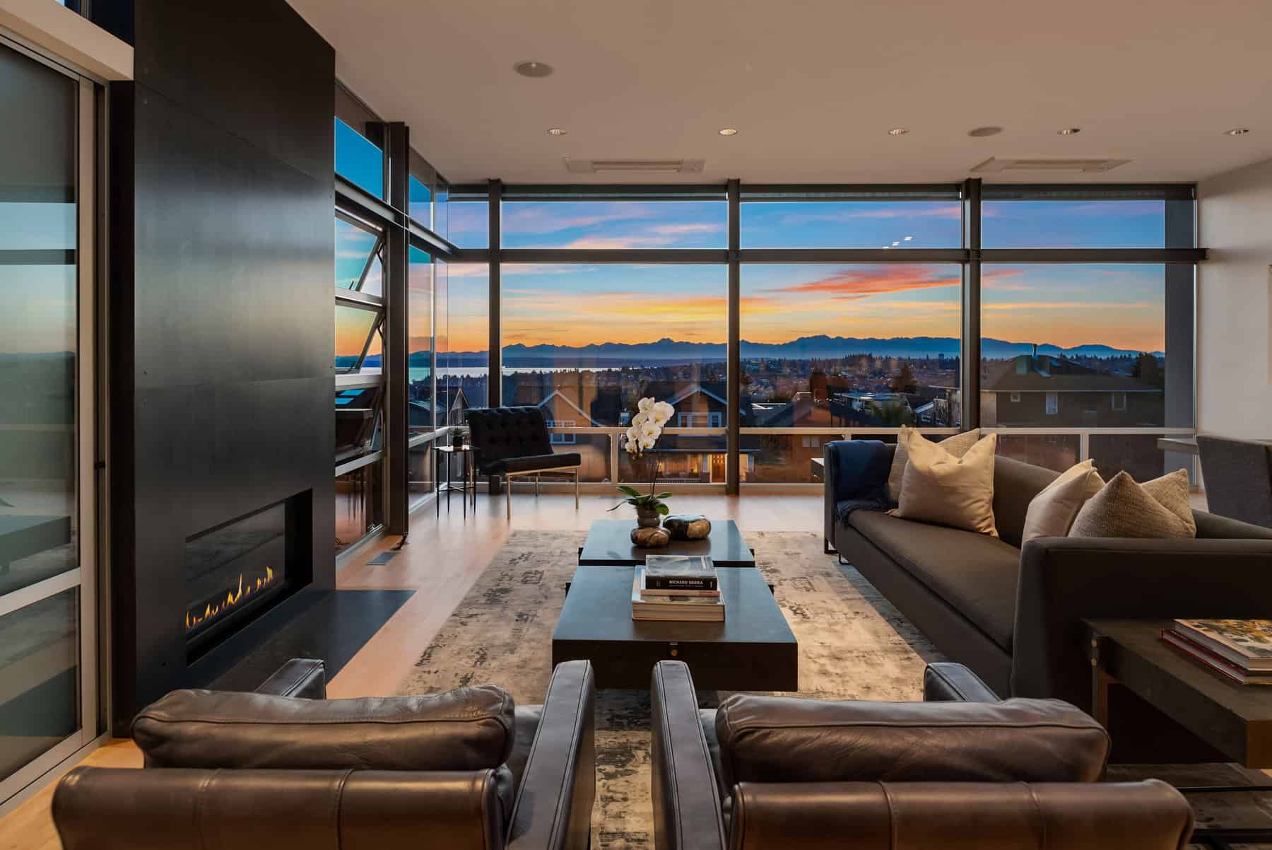 Puget Sound and Olympic Mountain views at 1948 7th Ave W, Queen Anne — Sold by Elev8 Realty Group