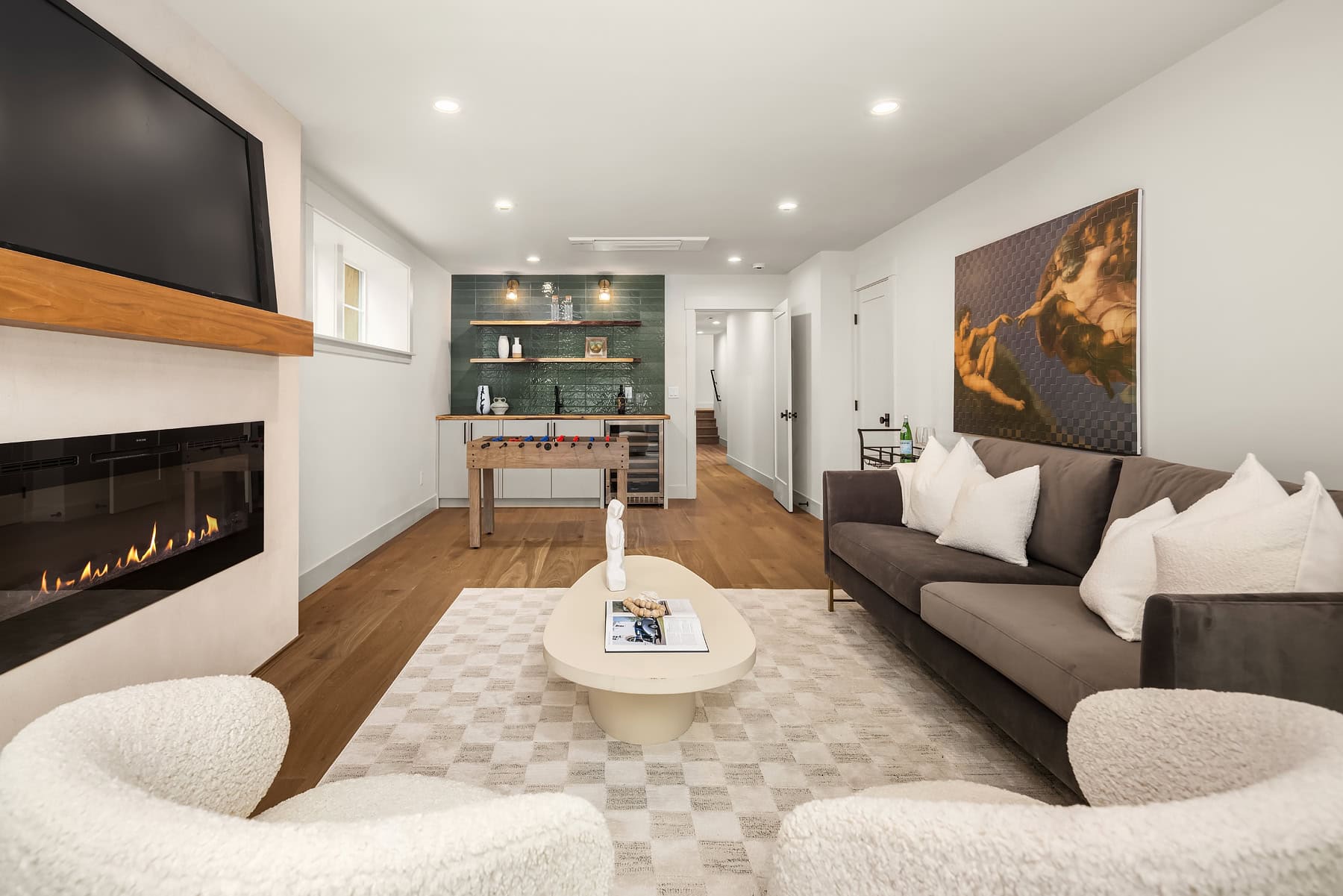 Lower level living at 2029 42nd Ave E, Madison Park - Sold by Elev8 Realty Group