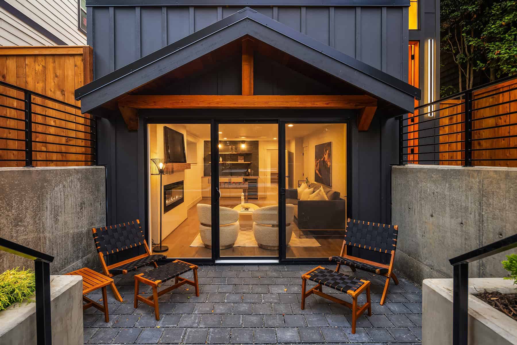 Front terrace at 2029 42nd Ave E, Madison Park - Sold by Elev8 Realty Group