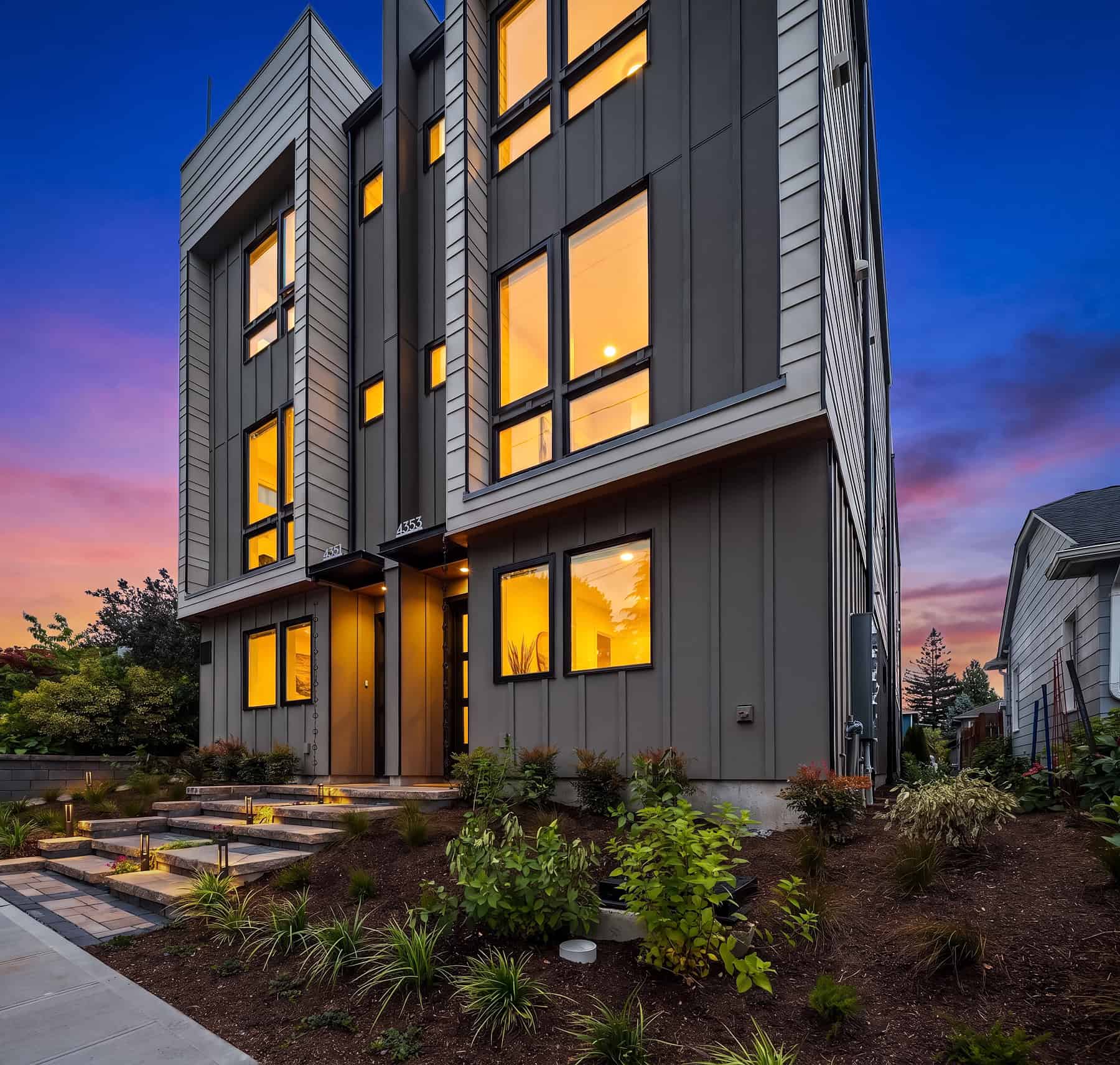 SW Willow St Townhomes West Seattle - New Construction by Upper Left Living - Elev8 Realty Group