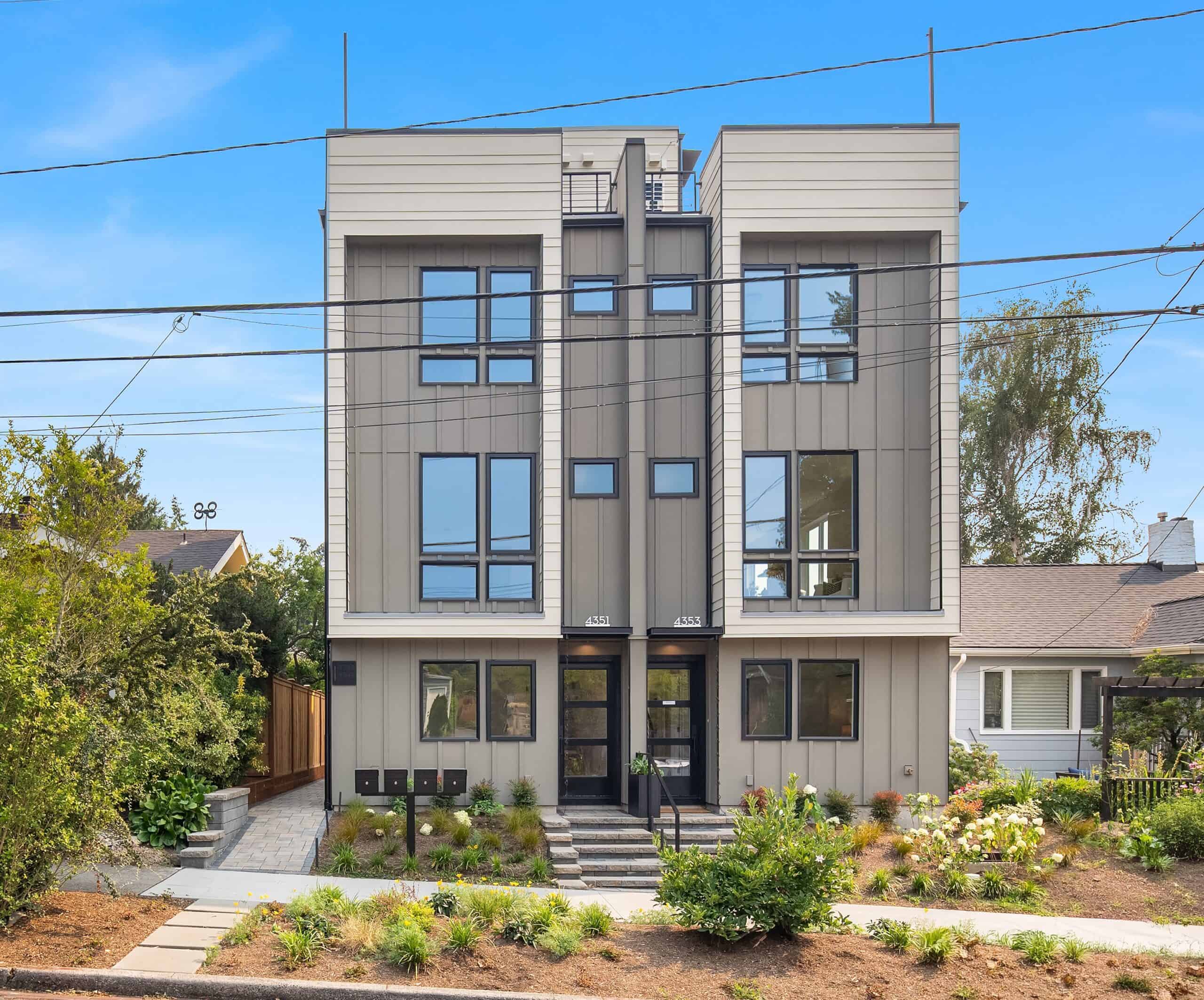SW Willow St Townhomes Daytime Exterior